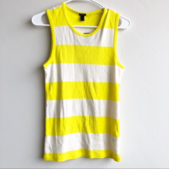 J. Crew Tops - (NWT) J. Crew Perfect Fit Striped Crew Neck Tank